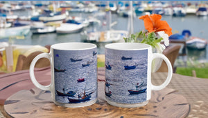 MARINE 08_FISHING BOATS_11oz (32 cl) Ceramic Mug - PBDesigns