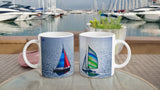MARINE 06_SAILBOATS_11oz (32 cl) Ceramic Mug