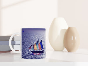 MARINE 05_SAILBOATS_11oz (32 cl) Ceramic Mug - PBDesigns