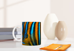 FISHES 09_ROYAL ANGELFISH_11oz (32 cl) Ceramic Mug - PBDesigns