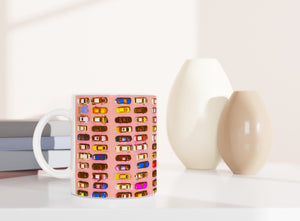 CARS 06 ORANGE_11oz (32 cl) Ceramic Mug - PBDesigns