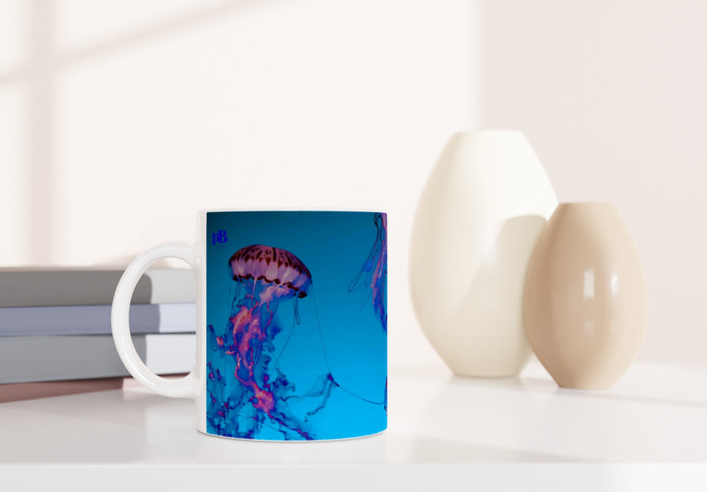 FISHES 07 JELLIES_11oz (32 cl) Ceramic Mug - PBDesigns