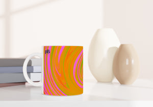 BIG SWIRL 08 TUTTI FRUTTI_11oz (32 cl) Ceramic Mug - PBDesigns