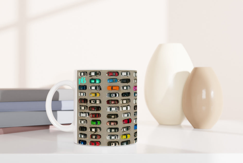 CARS 01 SAND_11oz (32 cl) Ceramic Mug - PBDesigns