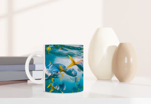 FISHES 01_11oz (32 cl) Ceramic Mug - PBDesigns