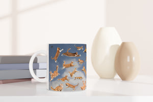 IT'S RAINING! 06 GINGER CATS_11oz (32 cl) Ceramic Mug - PBDesigns