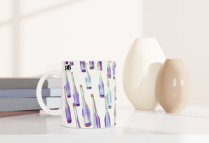 BOTTLES 05 WINE_11oz (32 cl) Ceramic Mug - PBDesigns