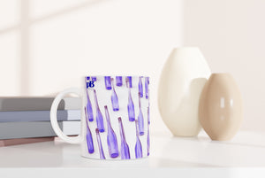 BOTTLES 06 PURPLE_11oz (32 cl) Ceramic Mug - PBDesigns
