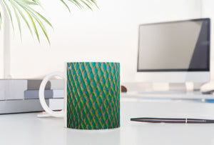 EMPEROR ANGELFISH_LAGOON_11oz (32 cl) Ceramic Mug - PBDesigns