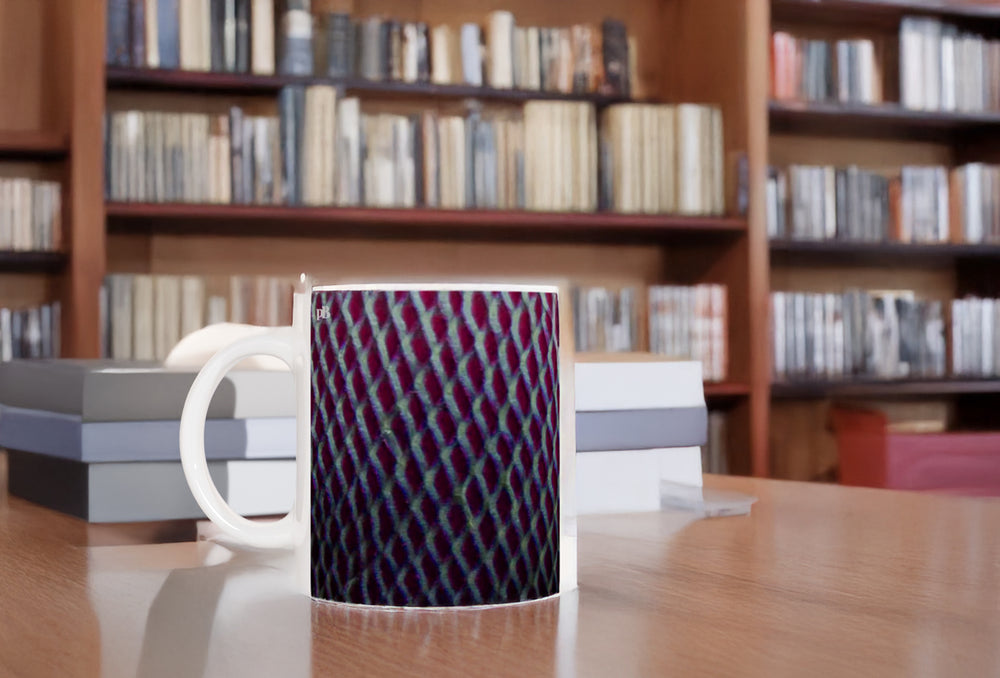 EMPEROR ANGELFISH_VELVET_11oz (32 cl) Ceramic Mug - PBDesigns
