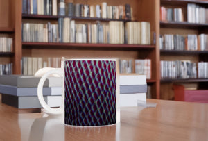 EMPEROR ANGELFISH_VELVET_11oz (32 cl) Ceramic Mug - PBDesigns