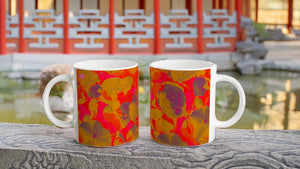 CAPUCINES 20 CHINOIS_White 11oz (32 cl) Ceramic Mug - PBDesigns