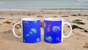 FISHES 08 JELLIES_11oz (32 cl) Ceramic Mug - PBDesigns