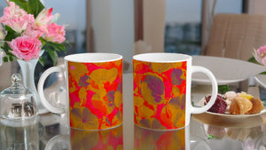 CAPUCINES 20 CHINOIS_White 11oz (32 cl) Ceramic Mug - PBDesigns
